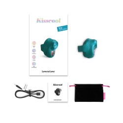 KISSCOOL - IRIDESCENT TEAL - LOVELY PLANET DISTRIBUTION - STIMULATEUR CLITORIDIEN