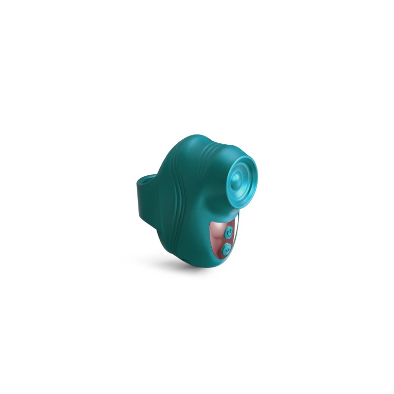 KISSCOOL - IRIDESCENT TEAL - LOVELY PLANET DISTRIBUTION - STIMULATEUR CLITORIDIEN