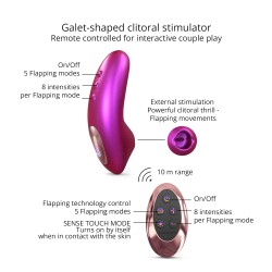 Lovely Planet Distribution - DREAMER - IRIDESCENT BERRY - clitoral stimulator