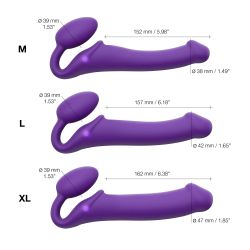 STRAP-ON 3 MOTEURS - M - VIOLET